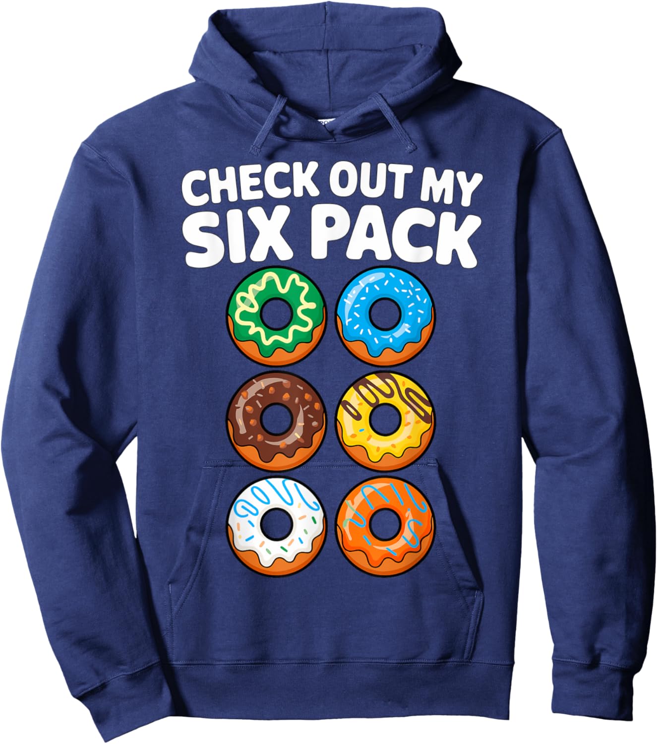 Check out my Six Pack Donut Fitness Gym Hoodie - Hoodie | Navy