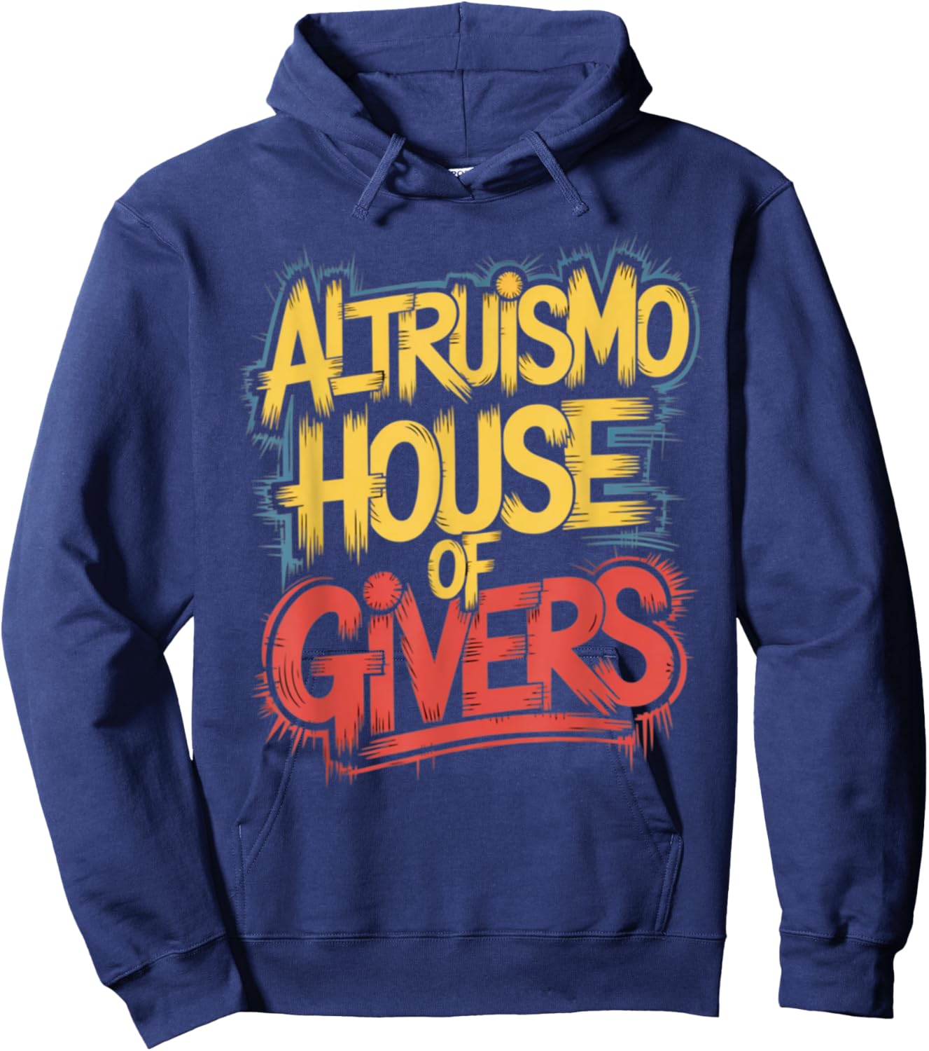 altruismo house of Givers School Spirit Hoodie - Hoodie | Navy