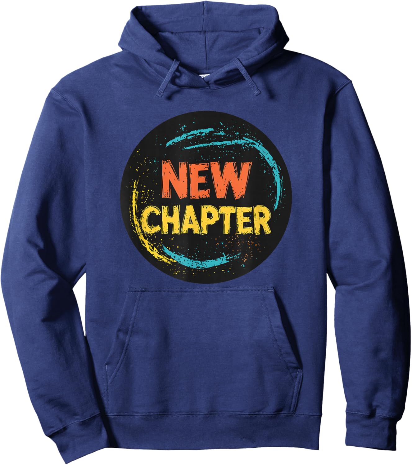 Vibrant New Chapter Outfit for Adults and Kids Hoodie - Hoodie | Navy