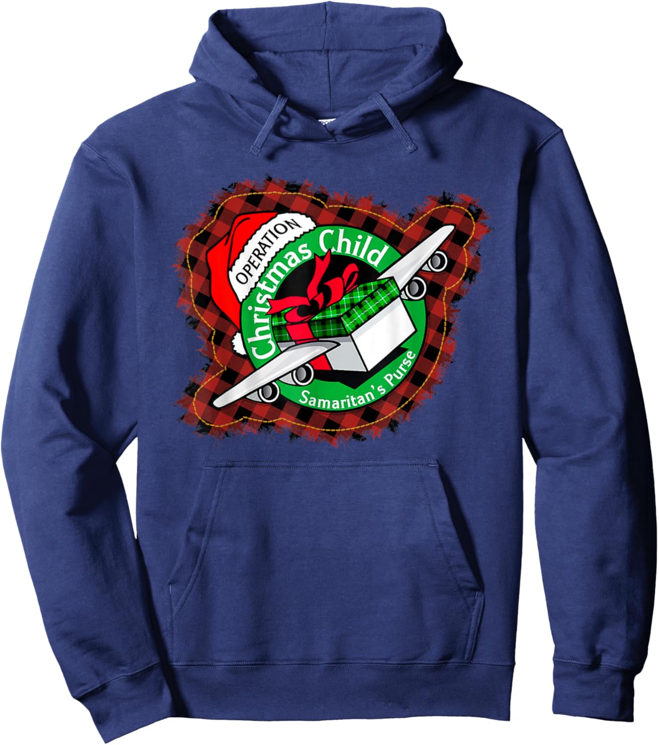 Samaritan's Purse Operation Christmas Child Funny Xmas Gifts Hoodie - Hoodie | Navy