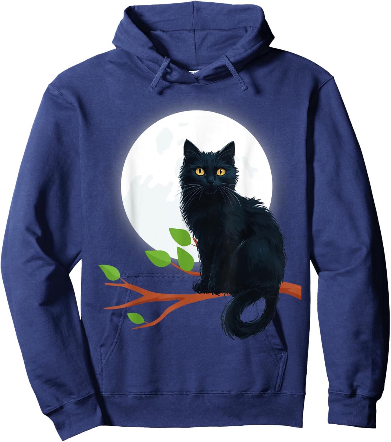 Friday the 13th 2018 Adorable Halloween Black Cat Women Hoodie - Hoodie | Navy
