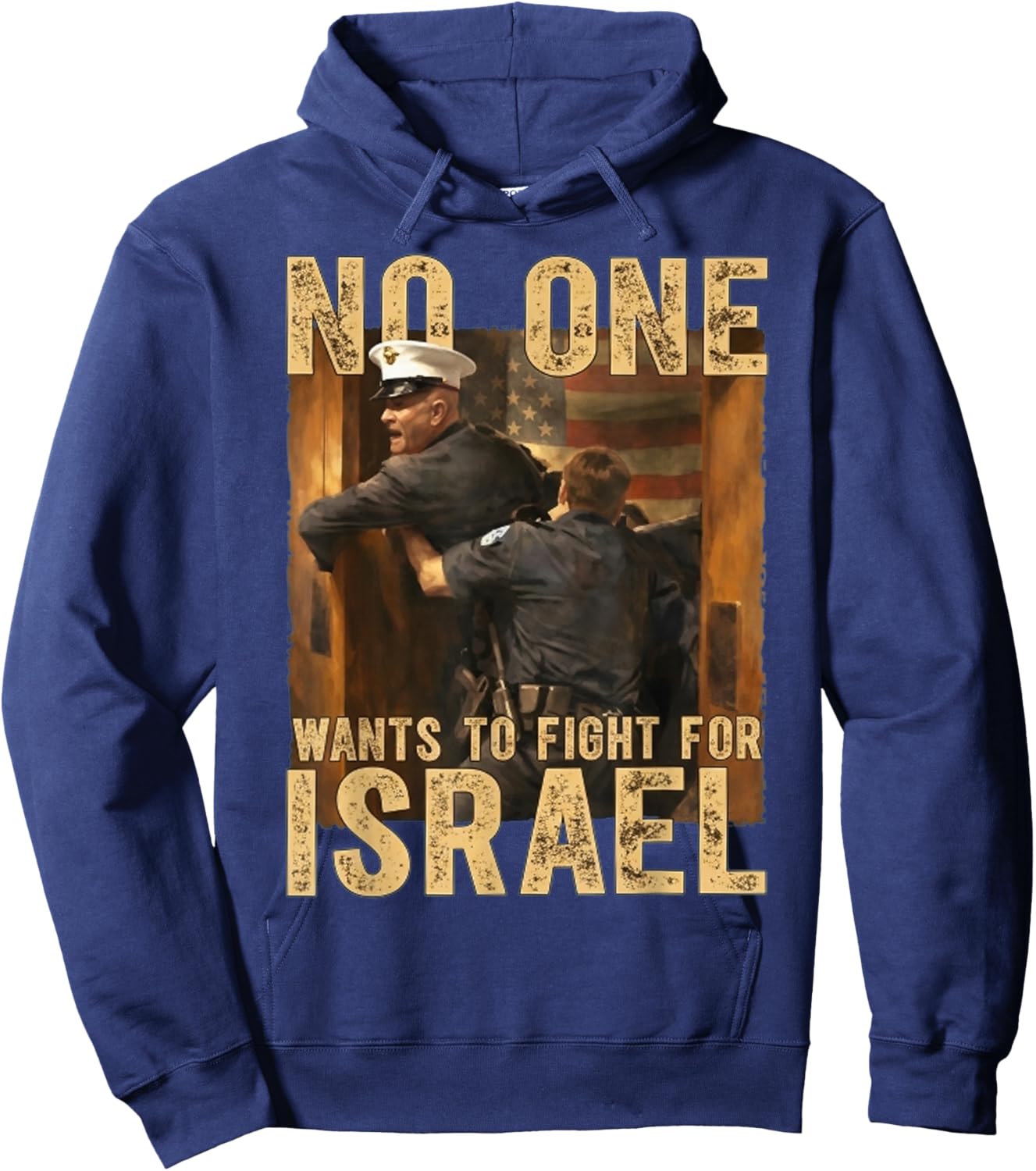 T-Shirt Hoodie - Hoodie | Navy
