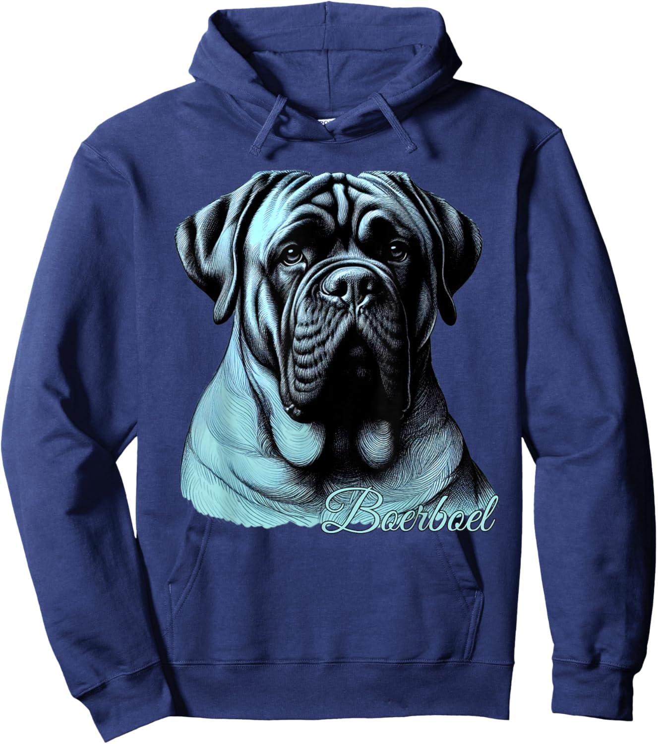 Boerboel Large Mastiff Dog Breed Owners Boerboel Dog Lovers Women Hoodie - Hoodie | Navy