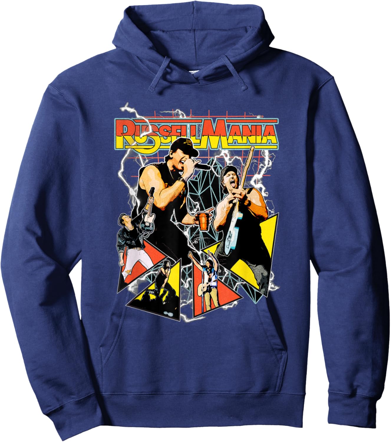 Russell Dickerson Russell Mania Hoodie - Hoodie | Navy