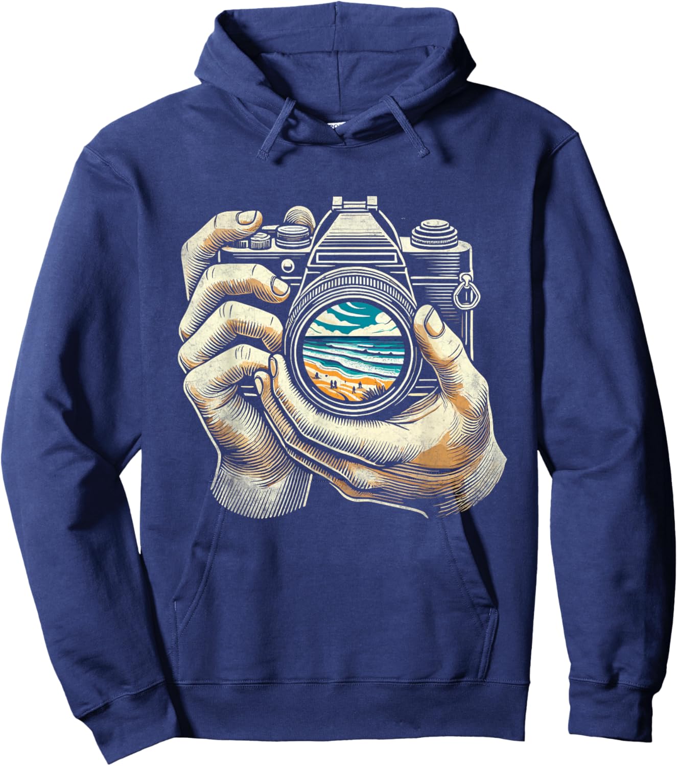 Camera Photographer Photography Photographers Hoodie - Hoodie | Navy