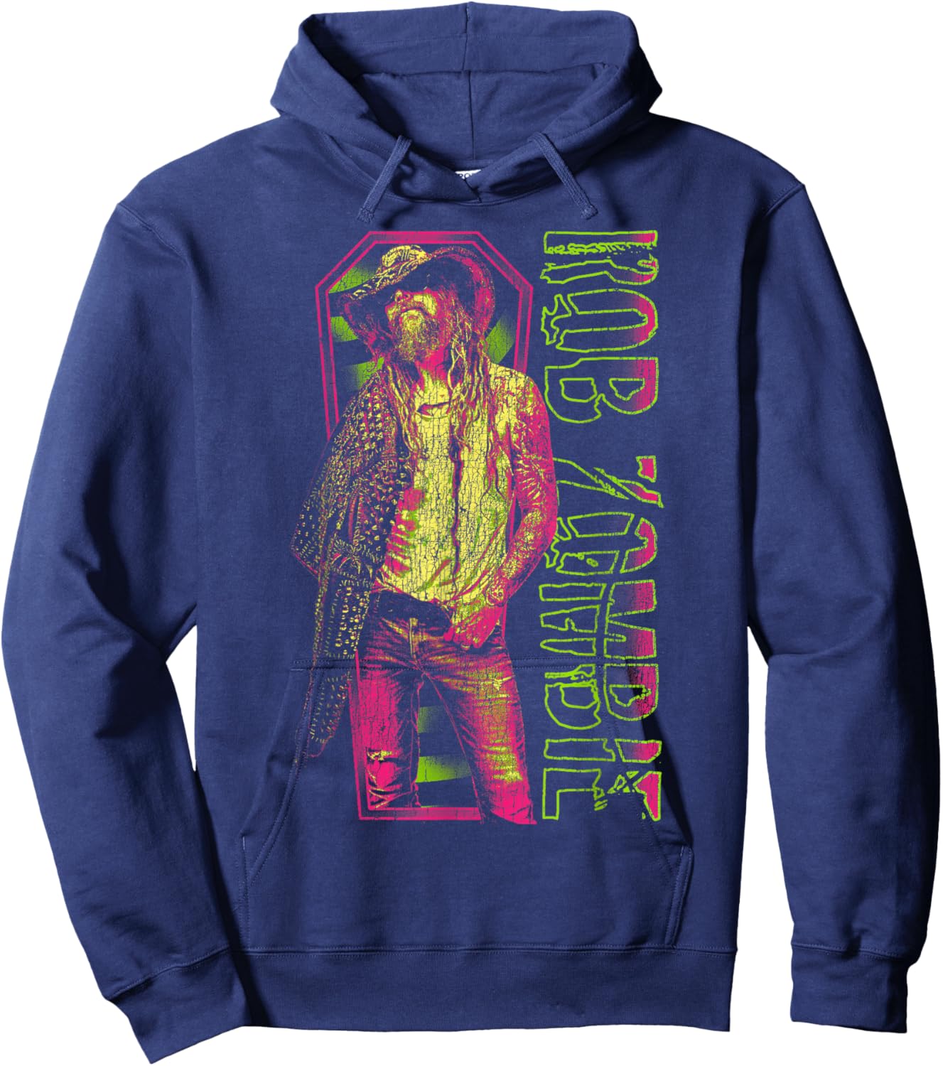 Rob Zombie – Coffin Crackle Hoodie - Hoodie | Navy