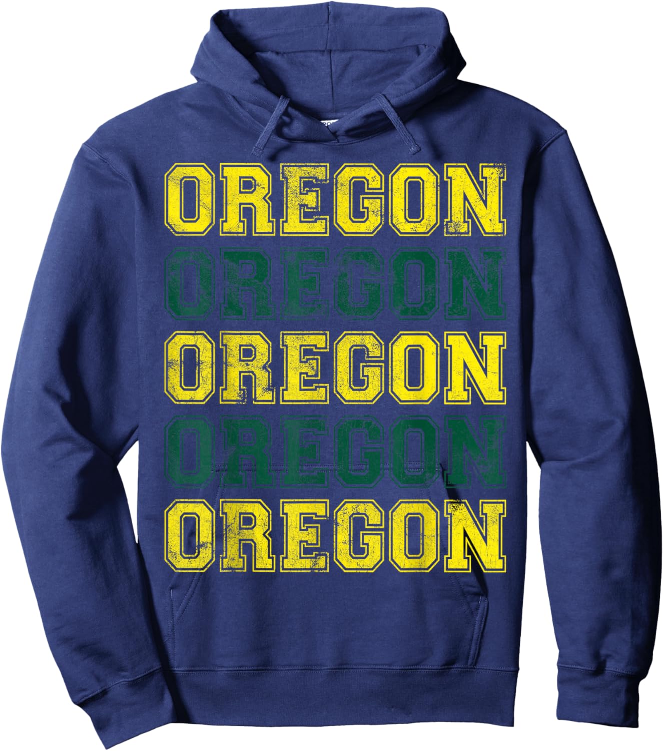 Oregon Vintage Retro Men Women Kids Hoodie - Hoodie | Navy