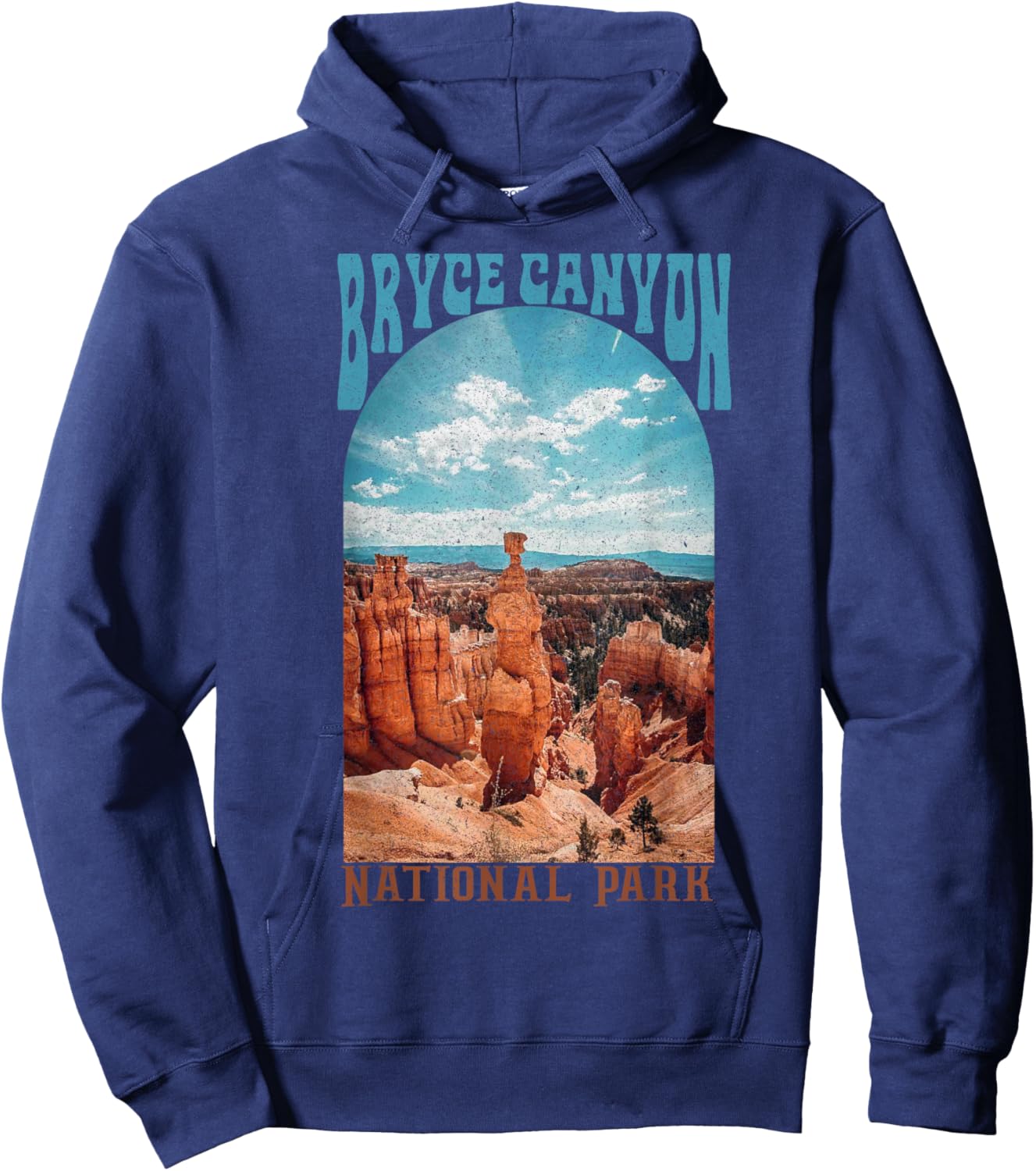 Bryce Canyon National Park Trail Explore Utah Camping Hiking Hoodie - Hoodie | Navy