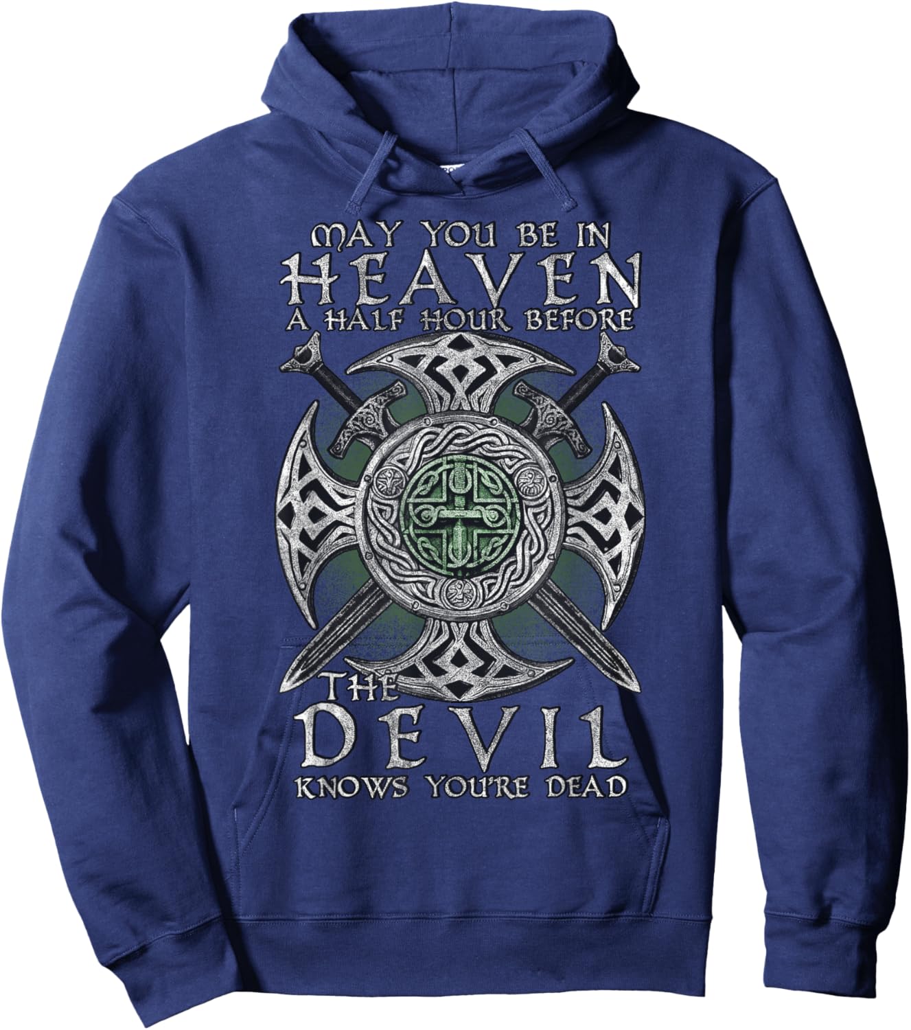 Before The Devil Knows You're Dead Hoodie - Hoodie | Navy