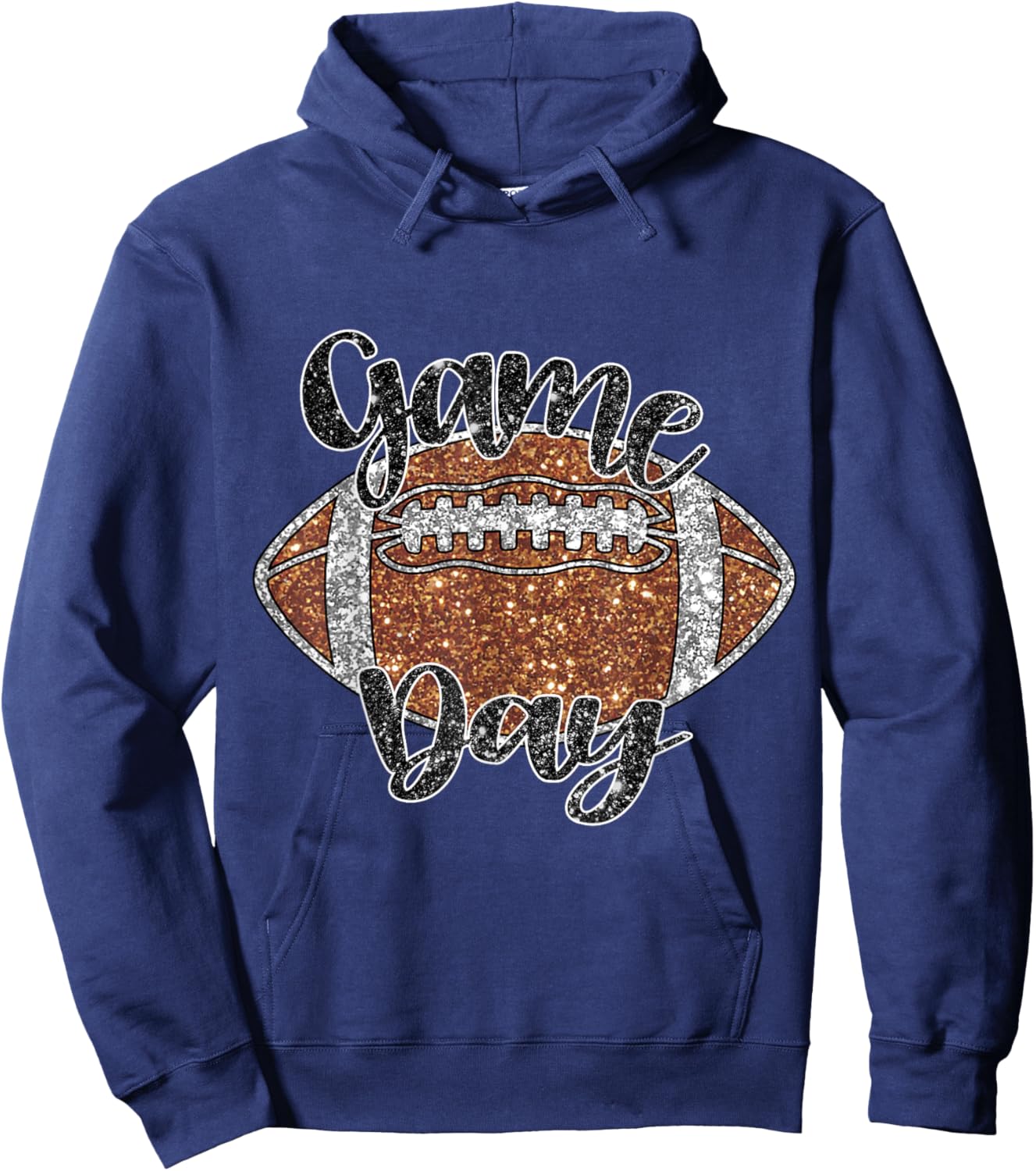 Retro Game Day - Game Day Cool Trendy Hoodie - Hoodie | Navy