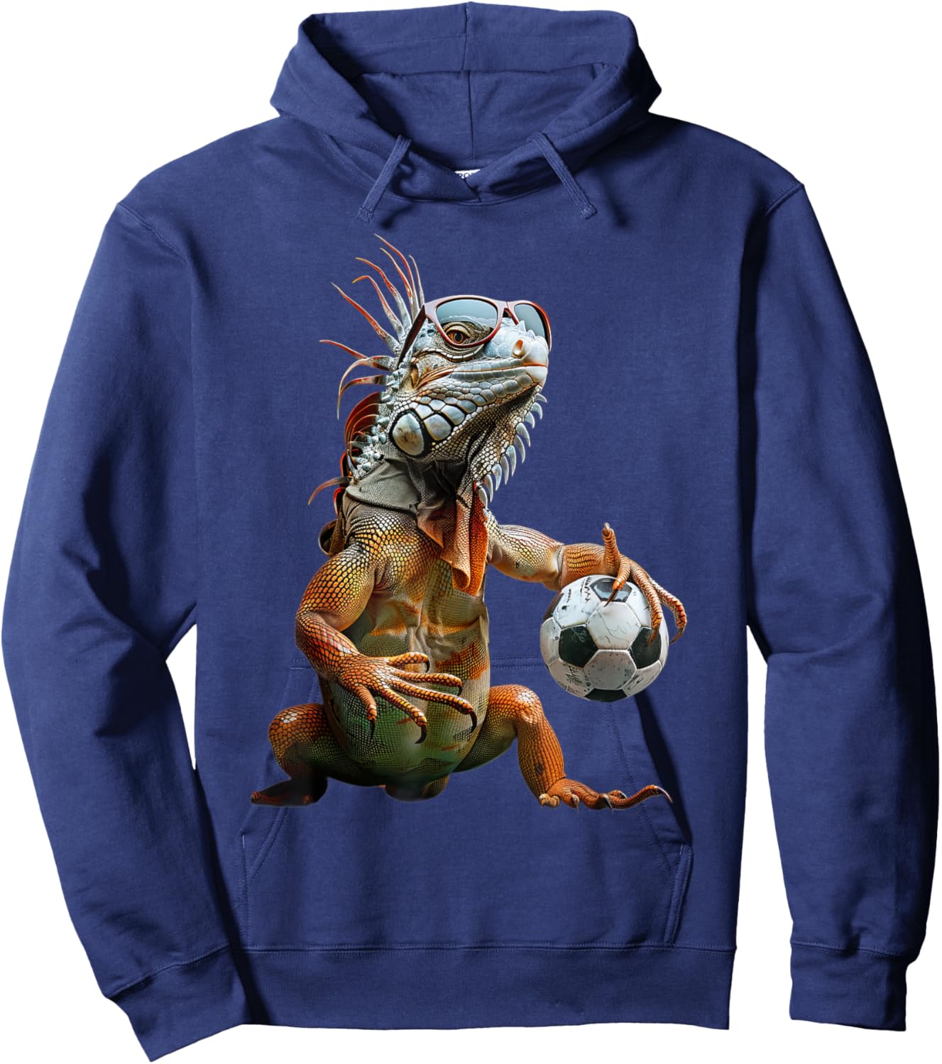 Iguana Soccer Hoodie - Hoodie | Navy