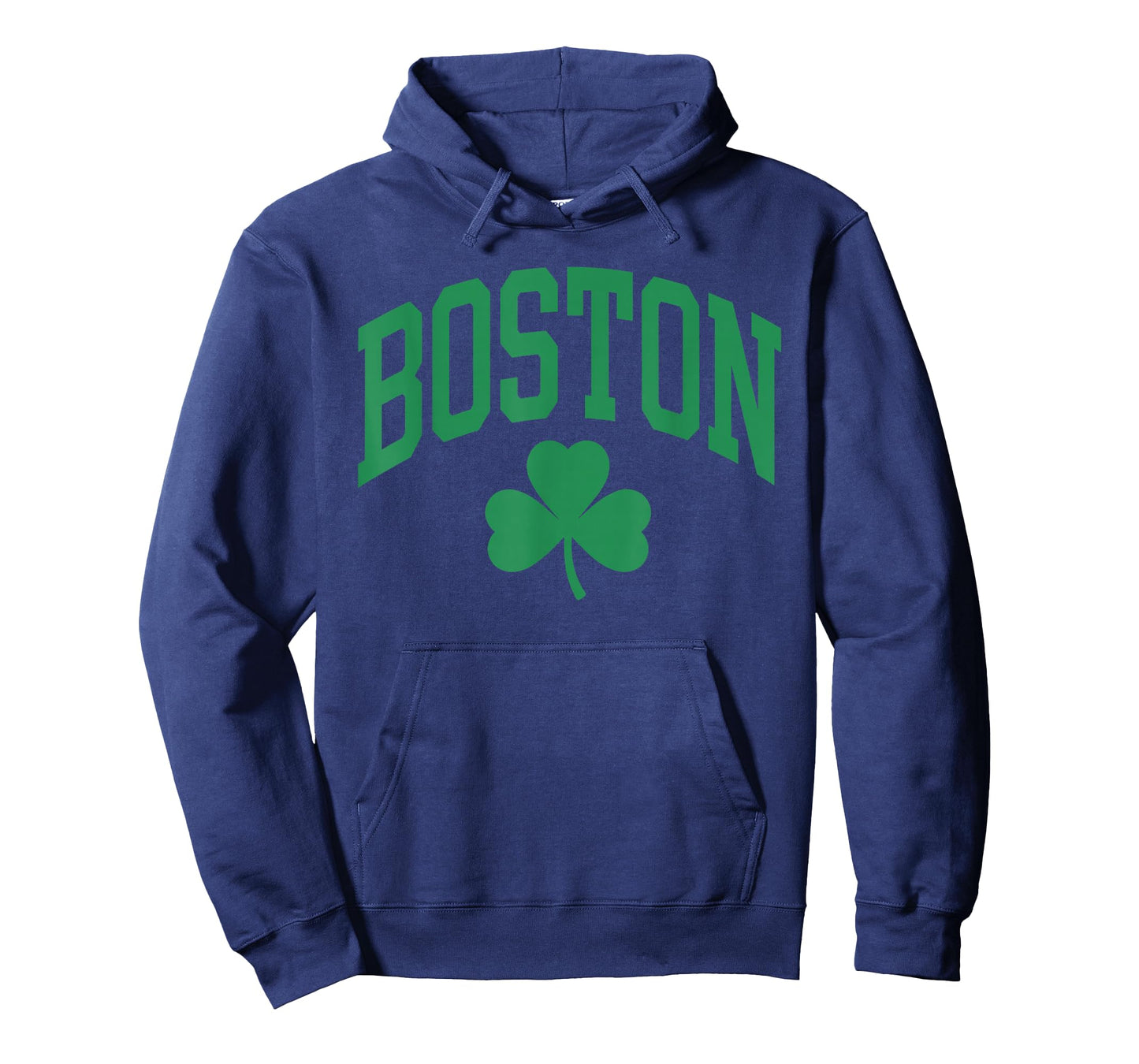 Boston St Patricks Day Shamrock T-Shirt - Hoodie | Navy