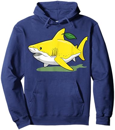 Lemon Shark Hoodie - Hoodie | Navy