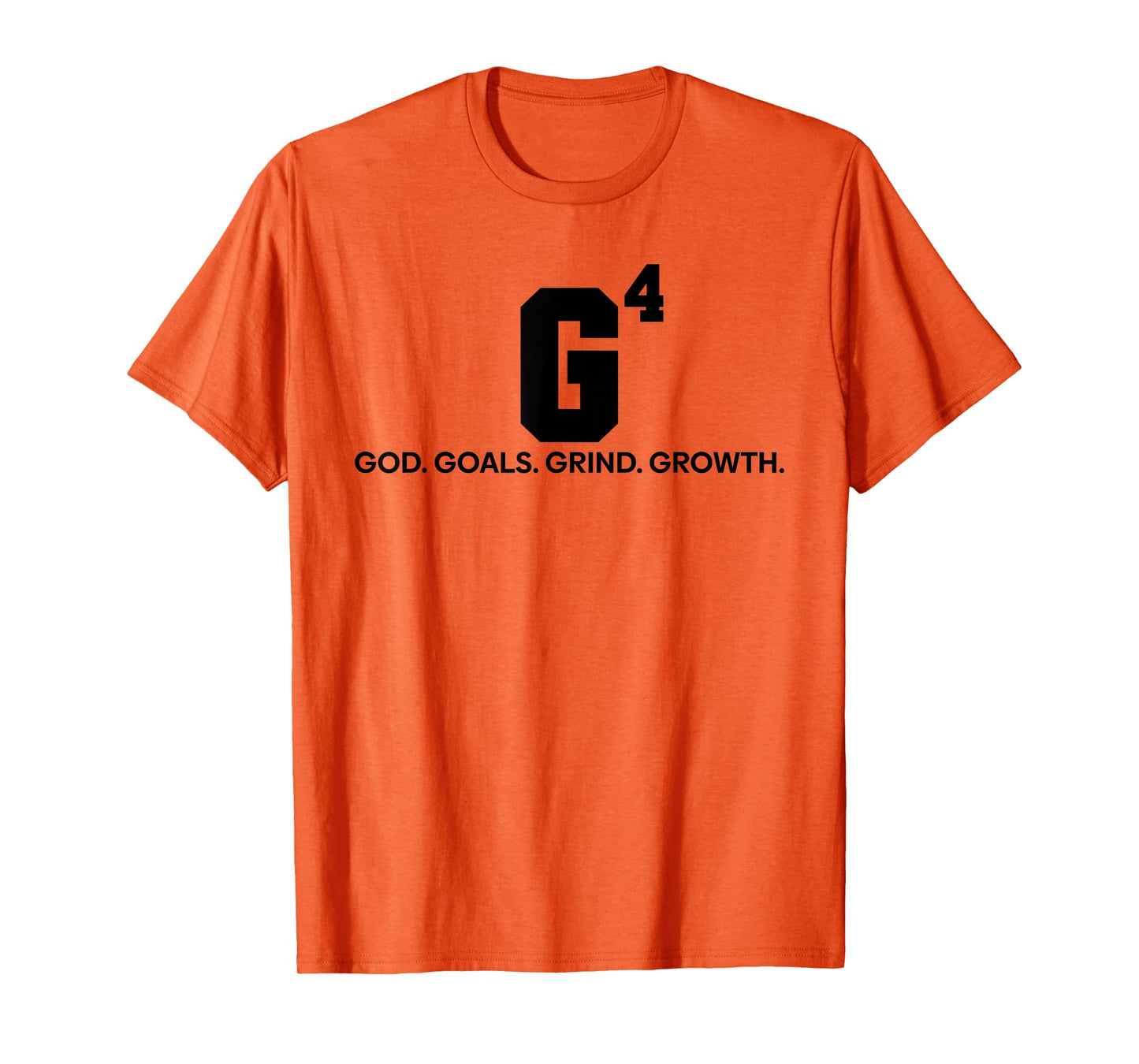 G4 God Goals Grind Growth Funny Christian T-Shirt