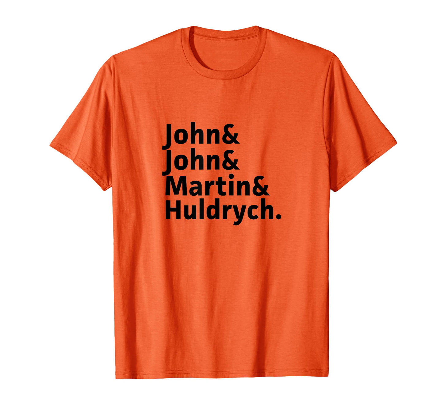 John Calvin, Knox, Martin Luther, Zwingli-Reformers Names T-Shirt
