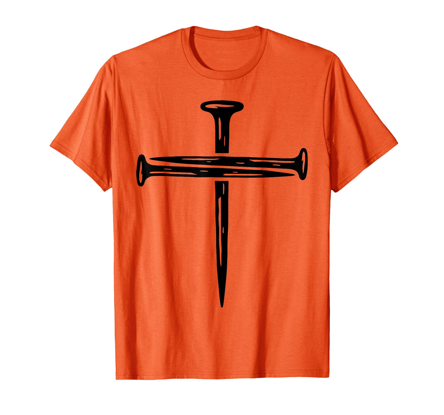 Cross Jesus Christian God Faith Bible Religious Minimal Pray T-Shirt