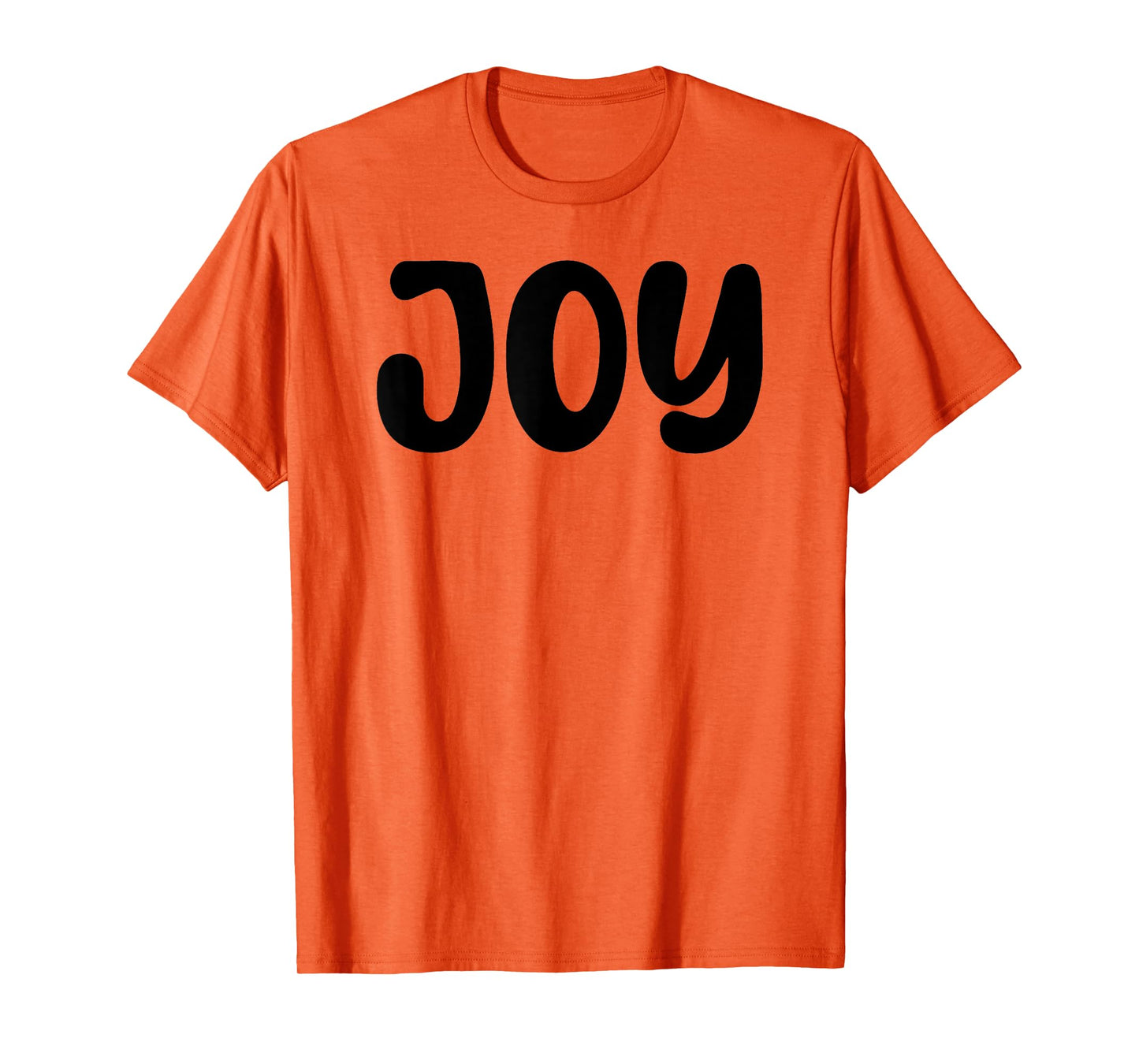 Joy Lazy Halloween Costume Funny Last Minute Men Womens Kids T-Shirt