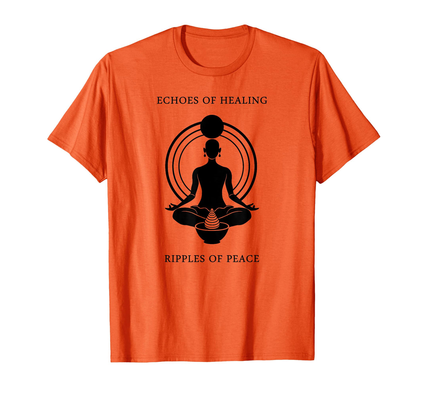 Echoes of Healing, Ripples of Peace Sound Bath Healing T-Shirt