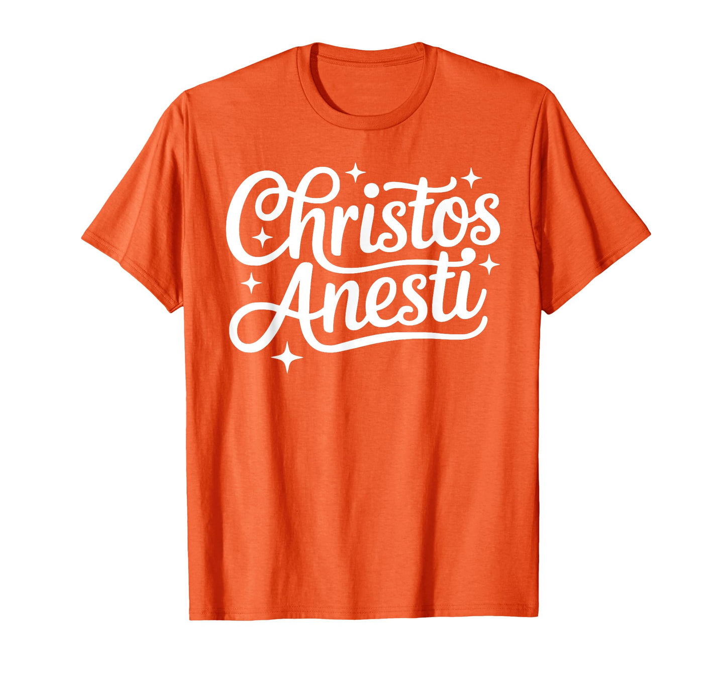 Christos Anesti Tsougrisma Cute Orthodox Greek Easter Girls T-Shirt