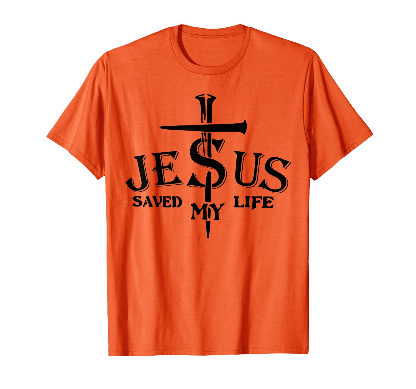 Jesus Saved My Life Cross T-Shirt