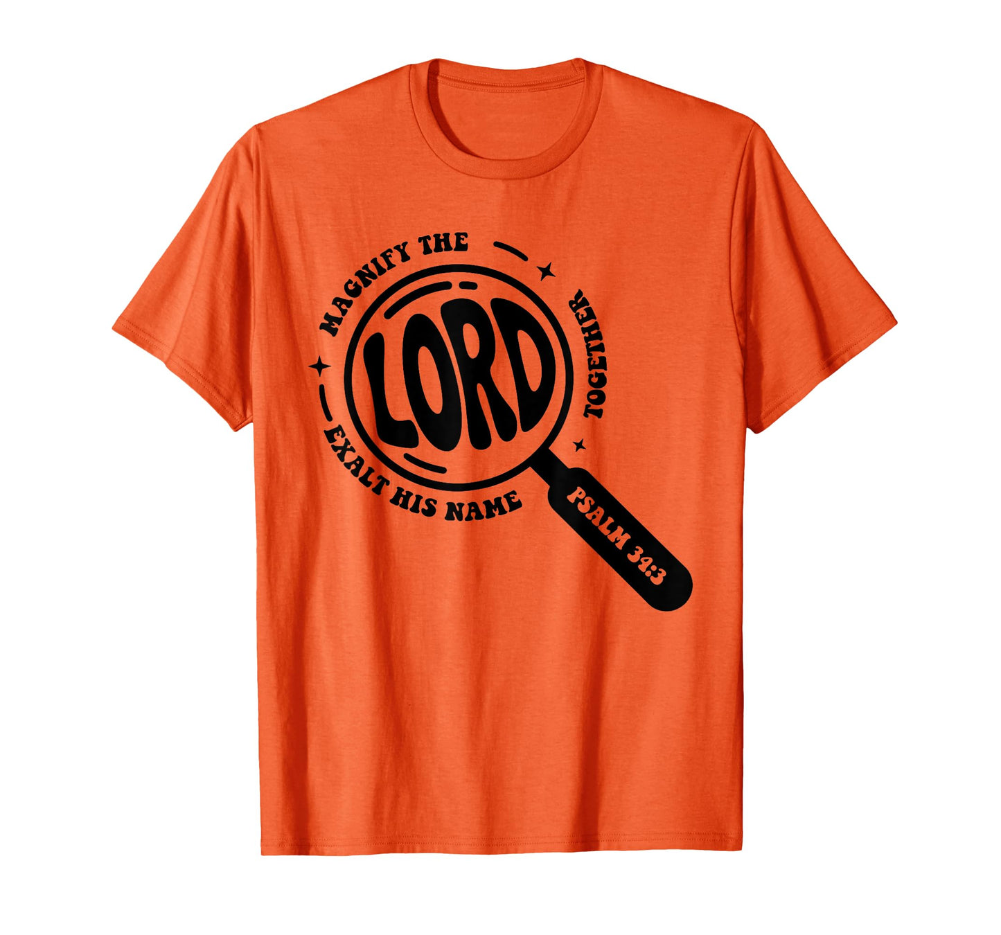 Magnify The Lord Bible Verse Magnified VBS 2025 Summer Camp T-Shirt