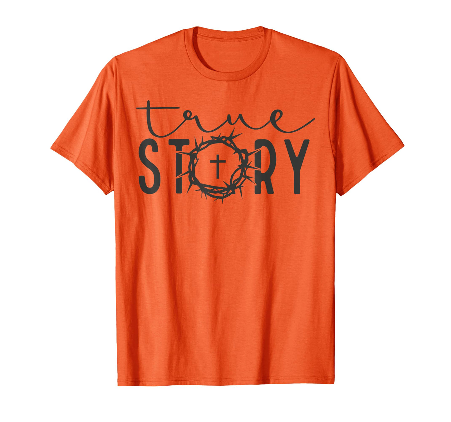 He Is Risen Cross Jesus Easter Day Christians True Story T-Shirt