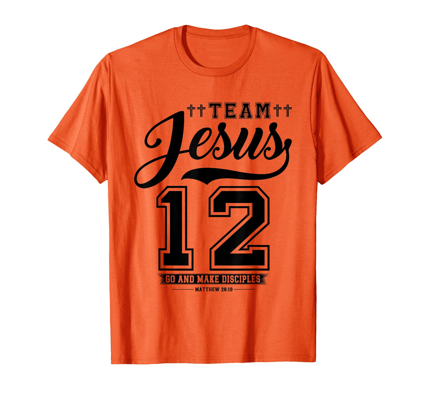 Jesus Baseball Team Jesus Christian Matthew 28:19 Verse T-Shirt