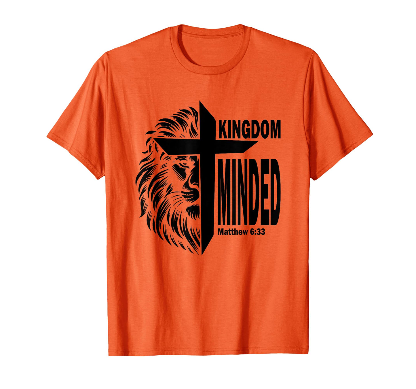 Kingdom Minded Matthew 8:33 Christian Pray Jesus Faith Bible T-Shirt