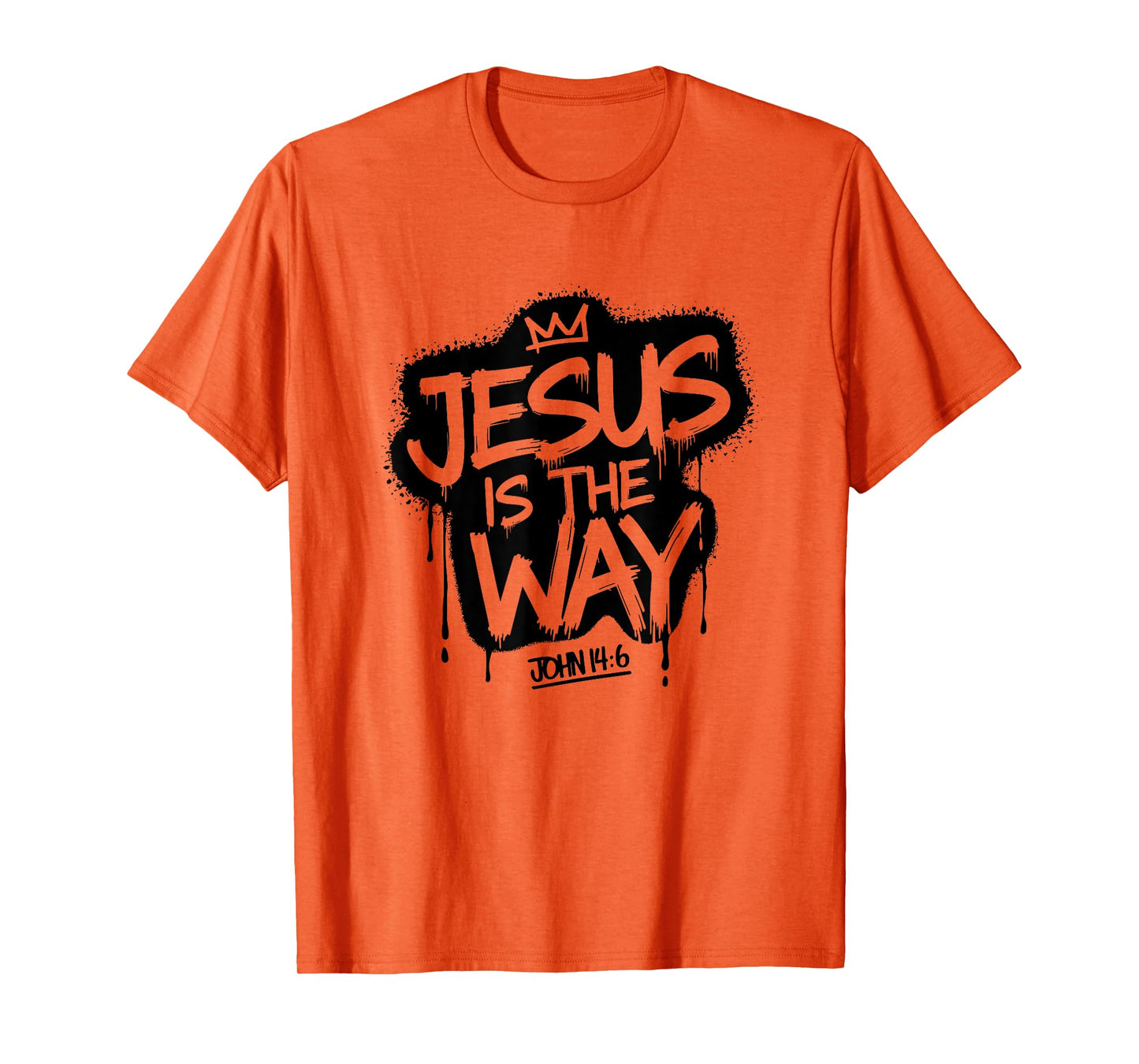 Jesus Is The Way John 14:6 Christian Graffiti T-Shirt