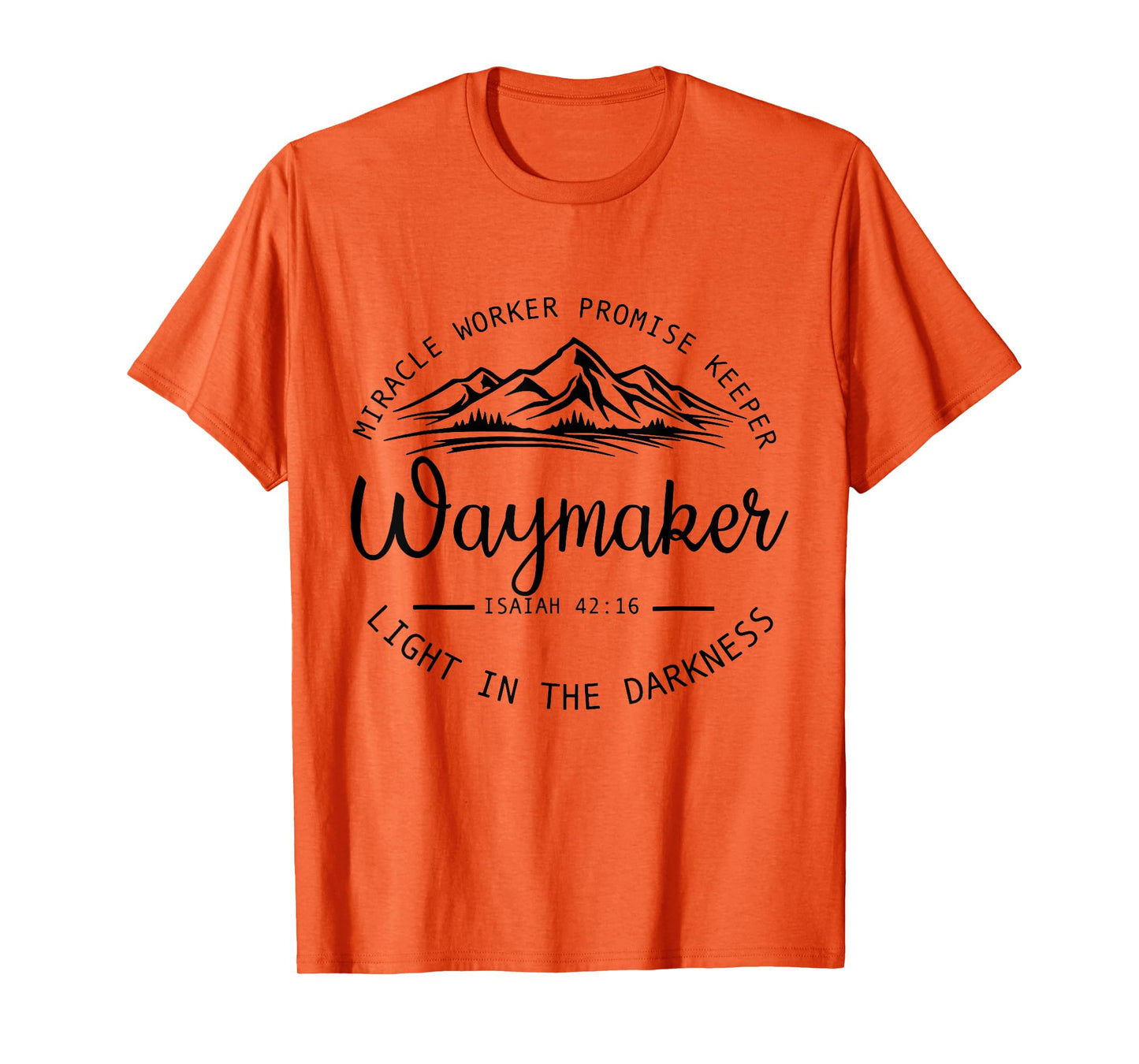Vintage Waymaker Promise Keeper Miracle Worker Christian T-Shirt