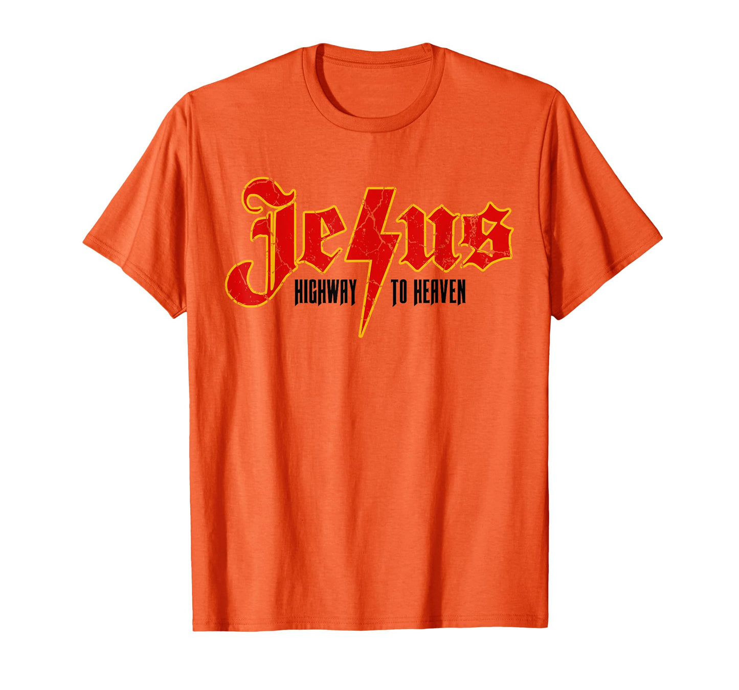 Christian Quotes Jesus Highway To Heaven Religious Spiritual T-Shirt