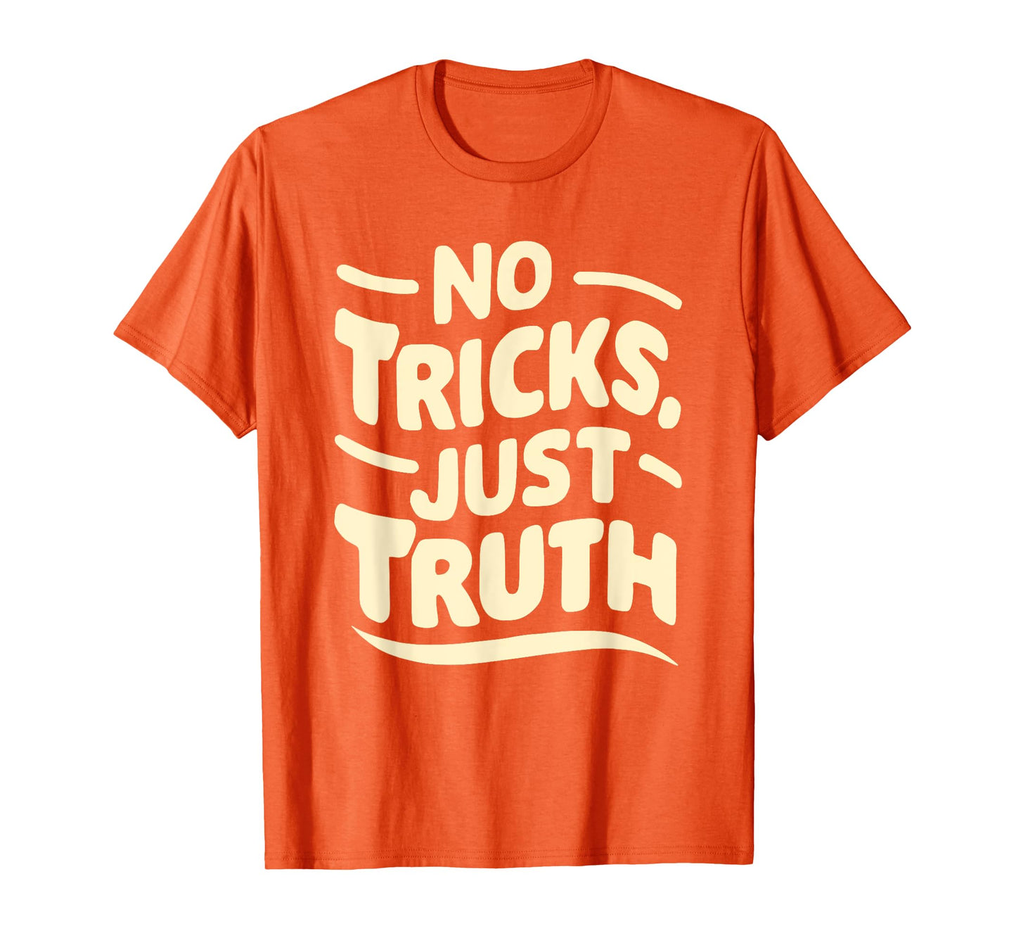 No Tricks, Just Truth Christian Statement Anti Halloween T-Shirt
