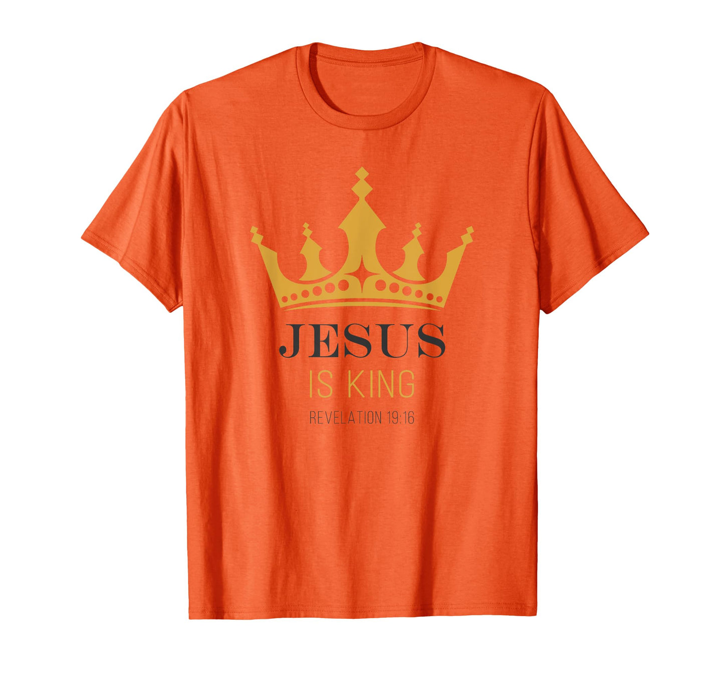 JESUS is King – Revelation 19:16 Christian Faith Graphic T-Shirt