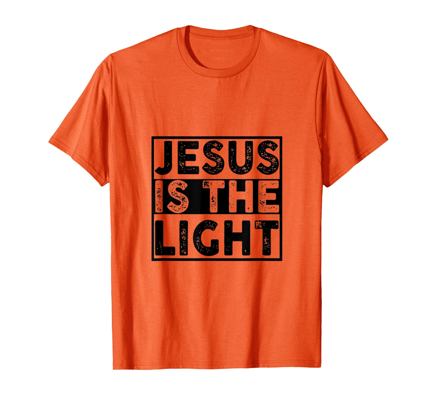 Jesus is The Light Religious Christianity Quote T-Shirt