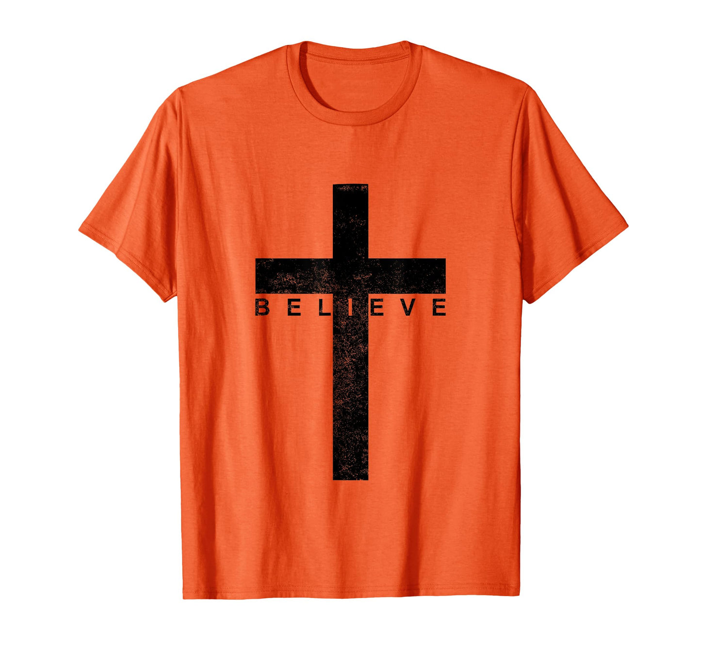 Believe in Cross, Christian Saying T-Shirt