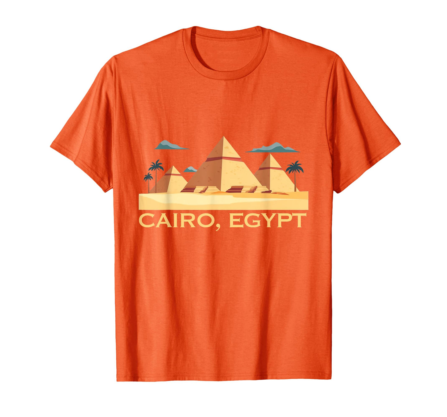 Ancient Egypt Souvenir Cairo Pyramids Reminder Men Women T-Shirt