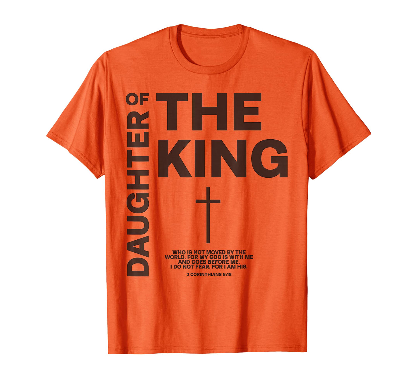 Daughter of King Child of God Jesus Christian Women Kids T-Shirt
