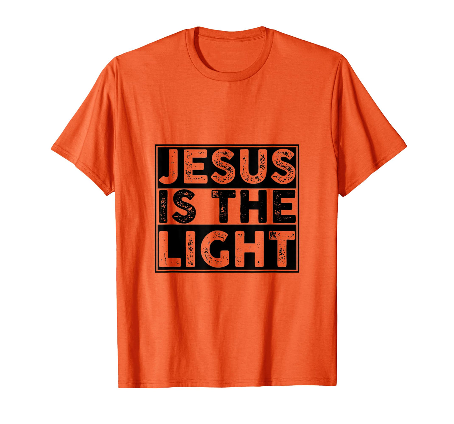 Jesus is The Light Religious Faith Inspiration T-Shirt