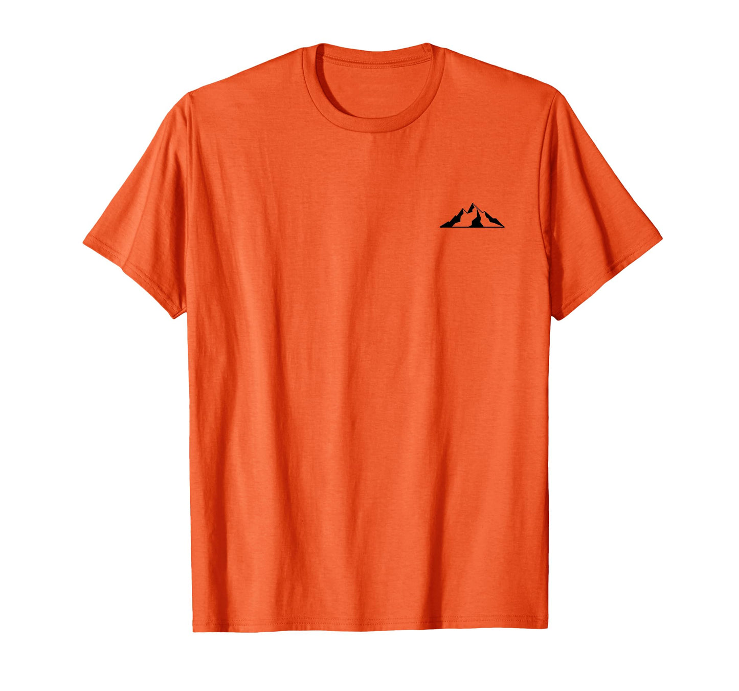 Mountains Will Be Moved (Faith Power Statement) (Back Print) T-Shirt