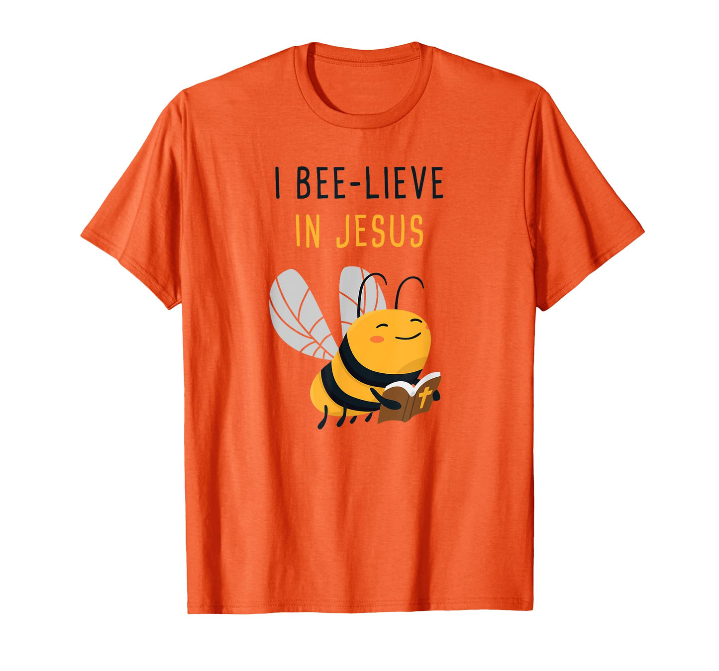 Gospel Kids Christian Faith Cute Bee: I Bee-lieve in Jesus T-Shirt