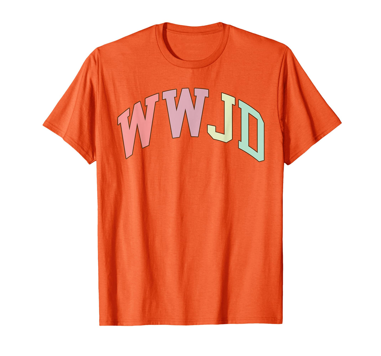 WWJD What Would Jesus Do Christian Bible Faith Minimalist T-Shirt