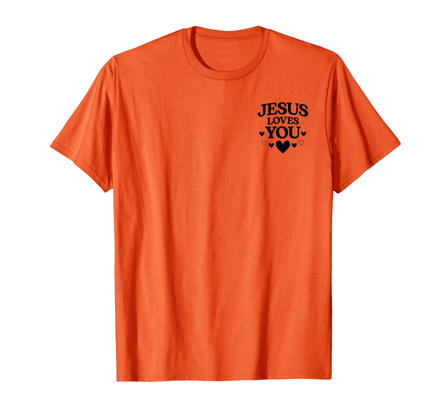 Jesus Loves You Christian Cross God Faith Bible Religious T-Shirt