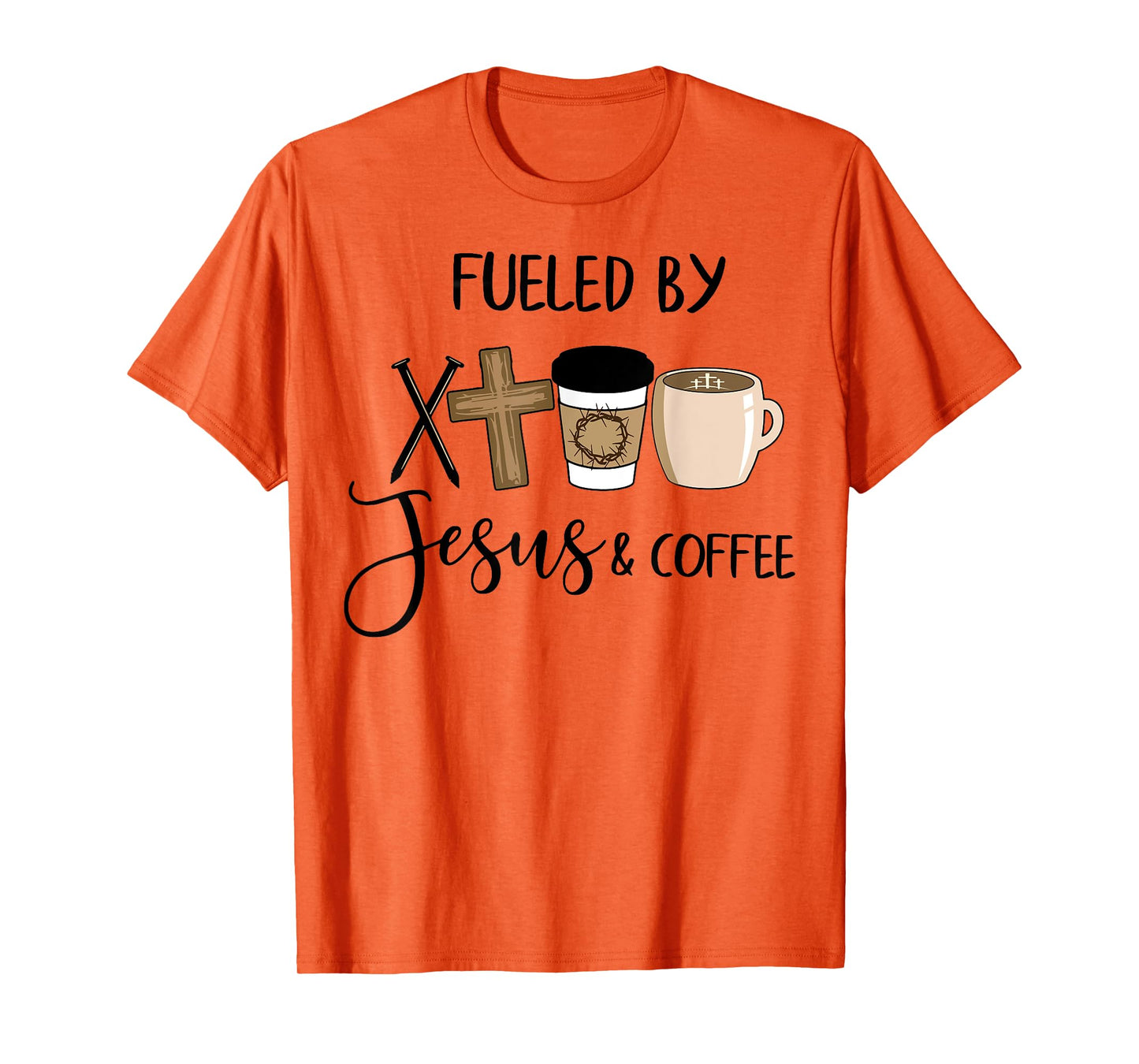 Fueled By Jesus Coffee T-Shirt