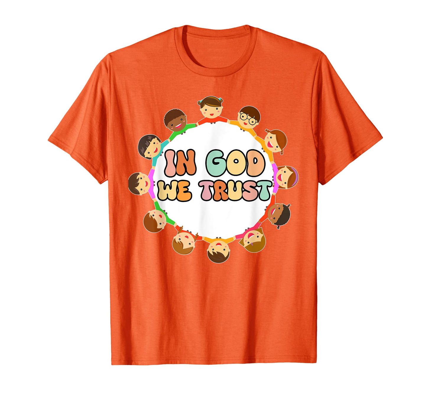 Toddler in God We Trust Good Christian Jesus Son Sister Kids T-Shirt