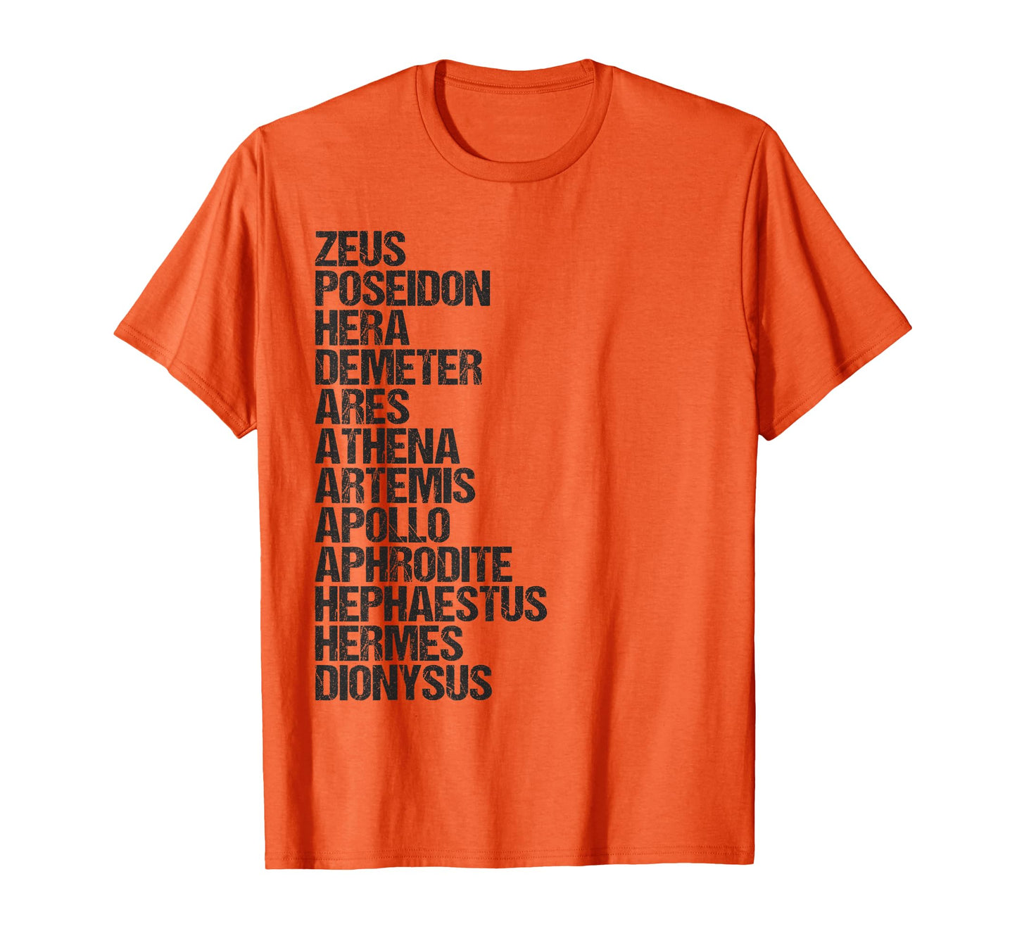 Agema Apparel Unisex-Adults Greek Mythology T-Shirt, White, Small, Short Sleeve