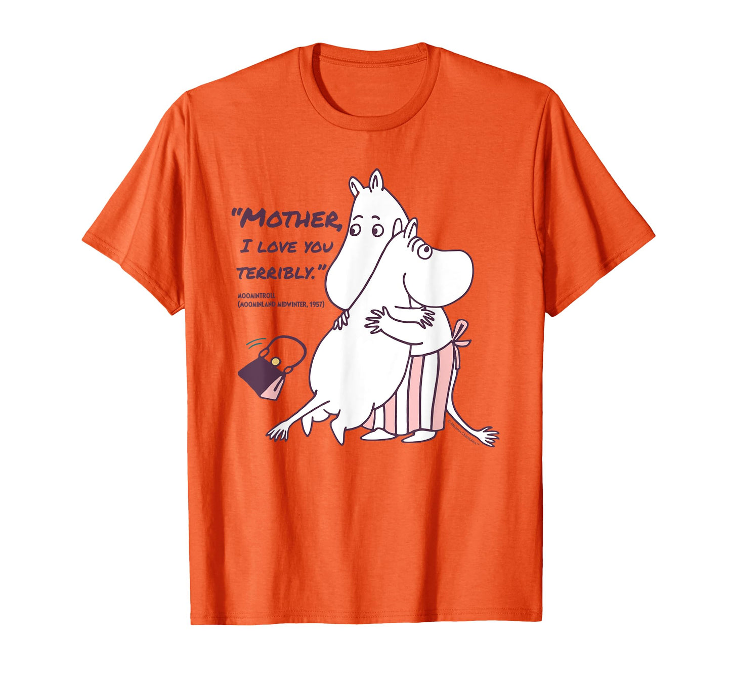 Moomin I Love You Moominland Midwinter Moomintroll Quote T-Shirt