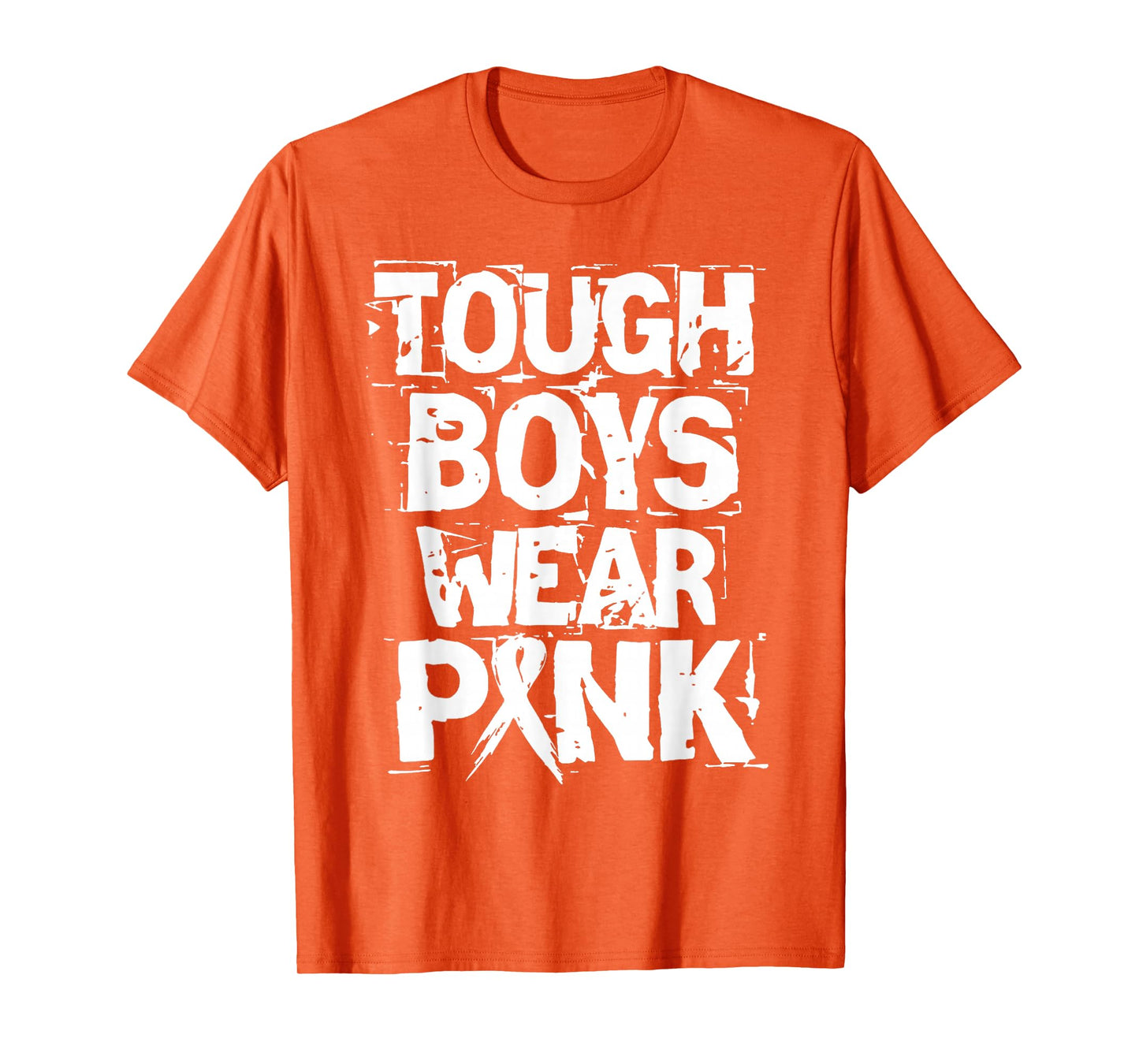 Tough Guys Tough Boys Wear Pink Funny Pink Color Lovers T-Shirt