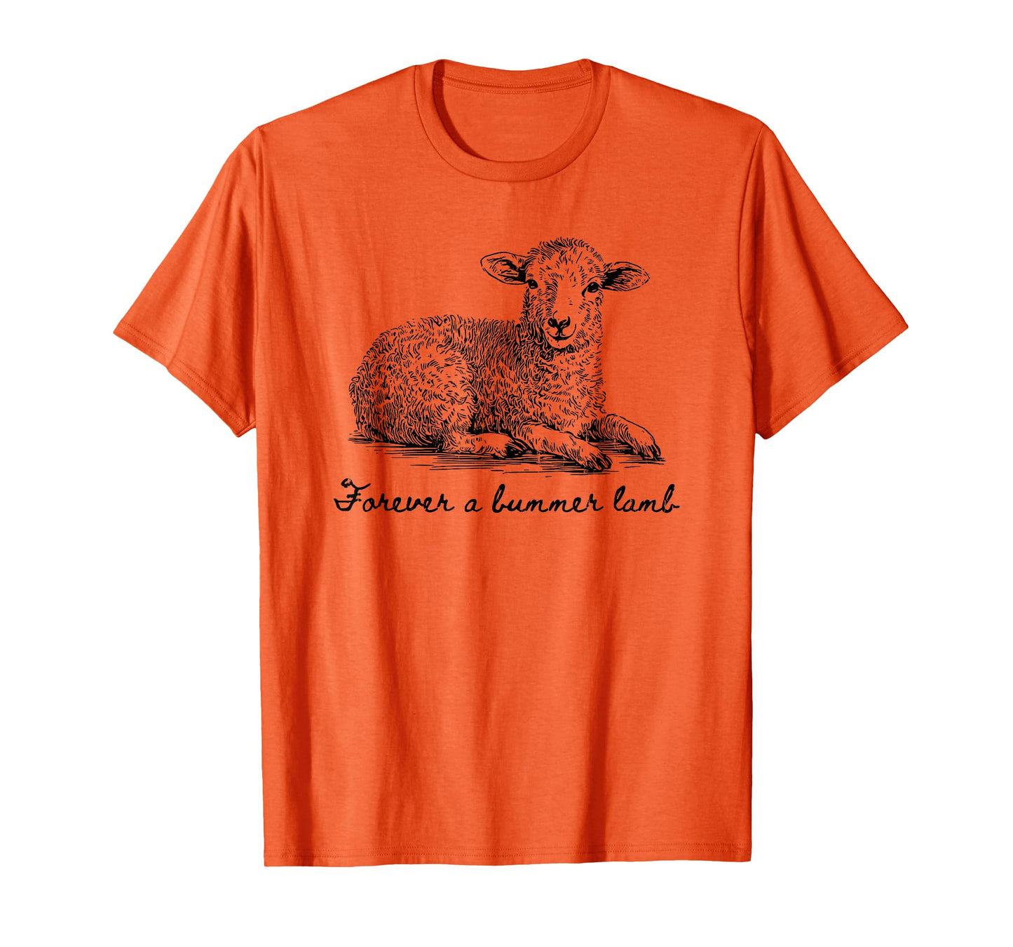 Forever A Bummer Lamb, Lamb And Christian T-Shirt