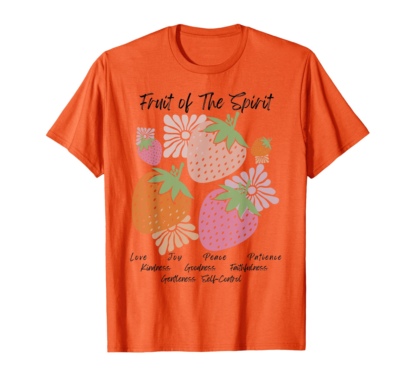 Fruits Of The Spirit Christian Bible Verse Jesus Faith Women T-Shirt