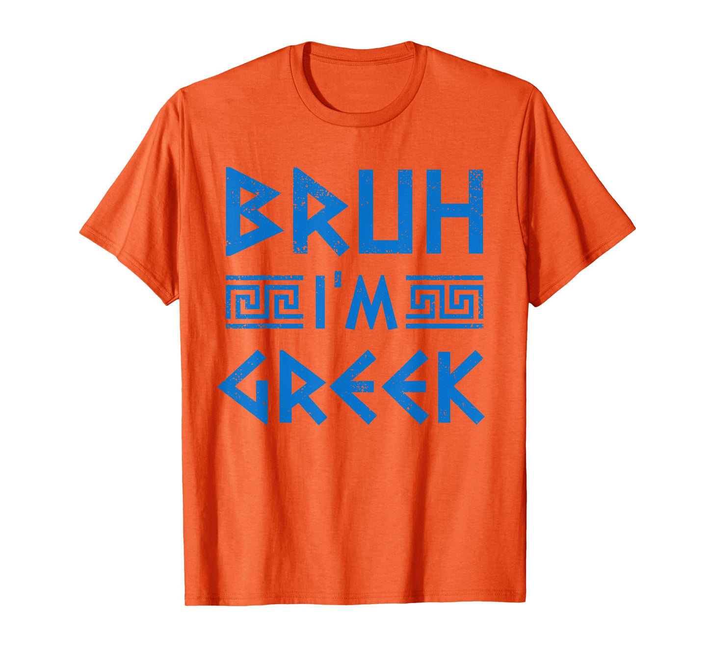 Bruh I'm Greek Funny Ancient Greek Festival Greek Boys T-Shirt